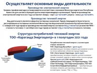 ТОО «КАРАГАНДА ЭНЕРГОЦЕНТР» ПРОВЕЛО  ОТЧЕТ 