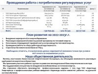 ОТЧЕТ СУБЪЕКТА ЕСТЕСТВЕННЫХ МОНОПОЛИЙ ЗА I ПОЛУГОДИЕ 2022 г.