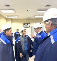 9 АПРЕЛЯ КАРАГАНДИНСКУЮ ТЭЦ-3 ПОСЕТИЛИ ДЕПУТАТЫ МАСЛИХАТА