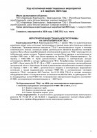 ИНФОРМАЦИЯ ПО ИСПОЛНЕНИЮ УТВЕРЖДЕННОЙ ИНВЕСТИЦИОННОЙ ПРОГРАММЫ IV КВАРТАЛ 2024 Г