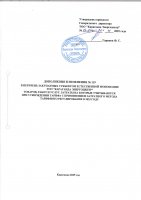 ТОЛЫҚТЫРУ ЖӘНЕ ӨЗГЕРТУ № 119