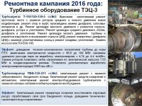 Ежегодный отчет о деятельности субъекта естественной монополии за 2016 год по виду деятельности - производство тепловой энергии